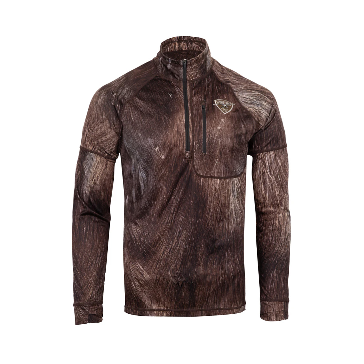 Sportchief - Men's Hunt camo Moose Jason Morneau sweater