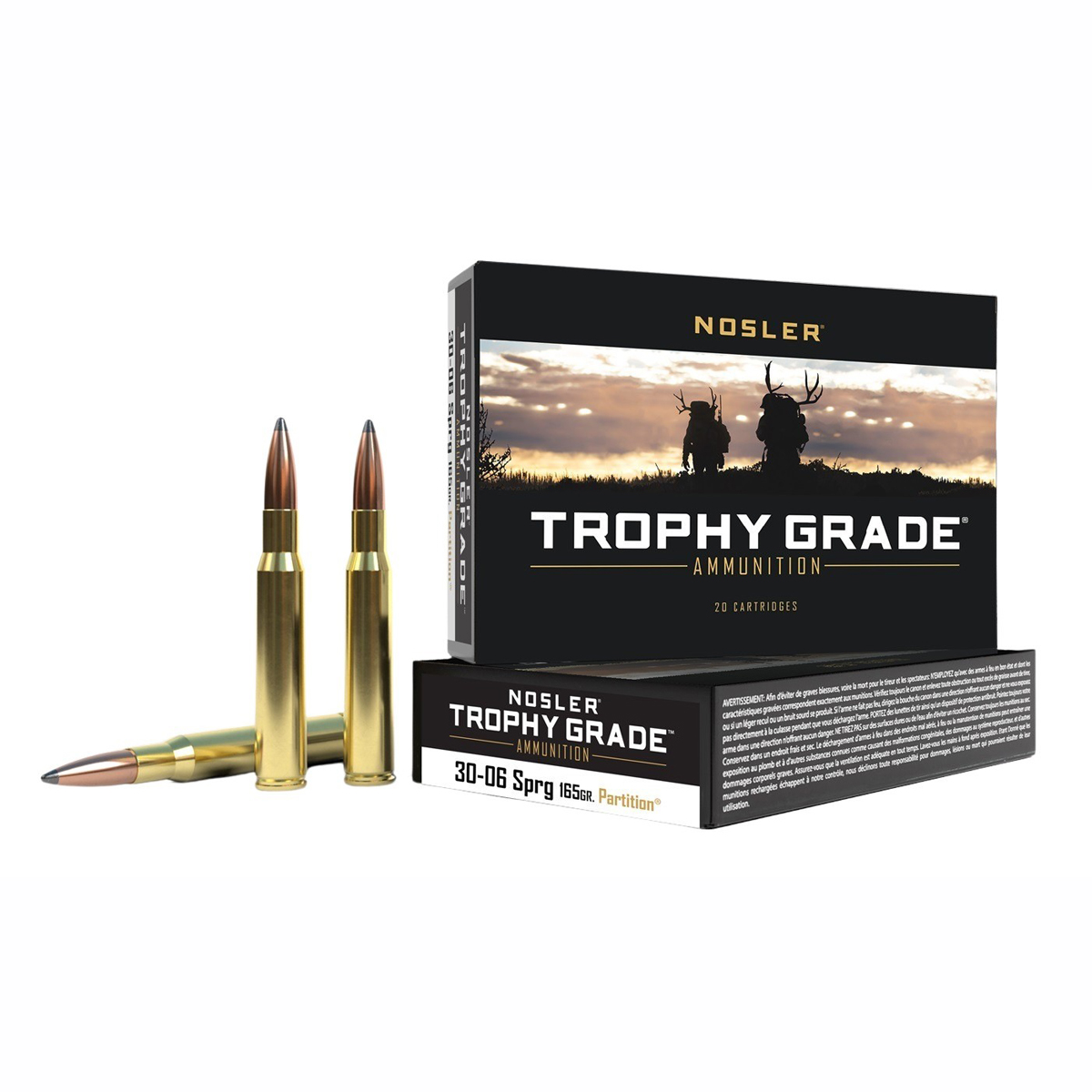 Nosler - Trophy Grade Partition 30-06 SPRG 165 GR