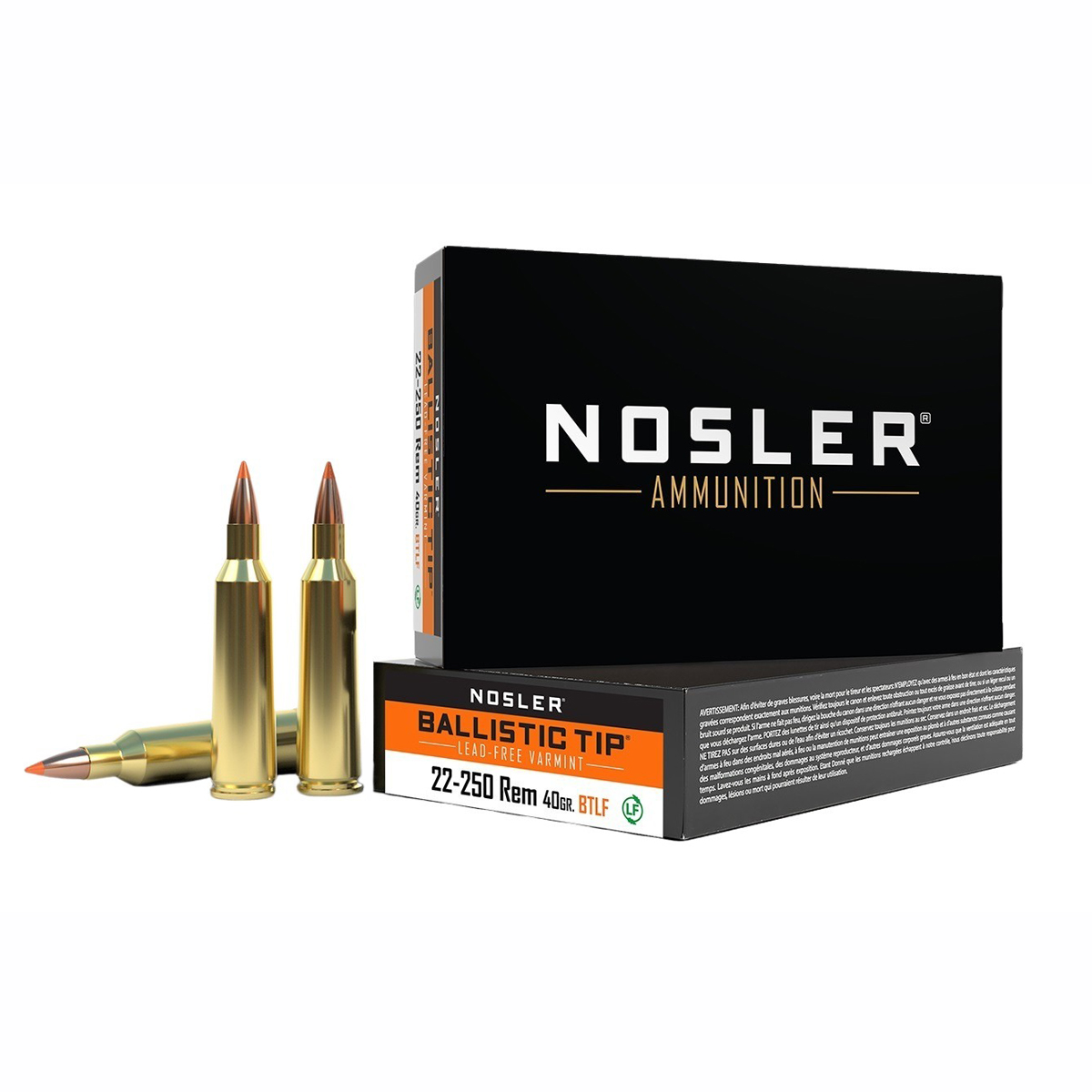 Nosler - Ballistic Tip 22-250 REM40 GR