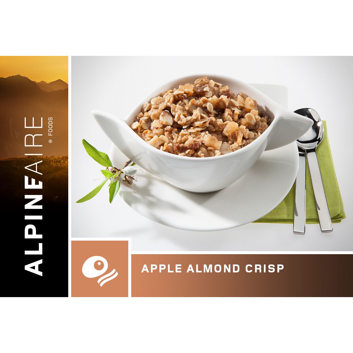 AlpineAire Foods - Mélange de granola aux pommes et amandes