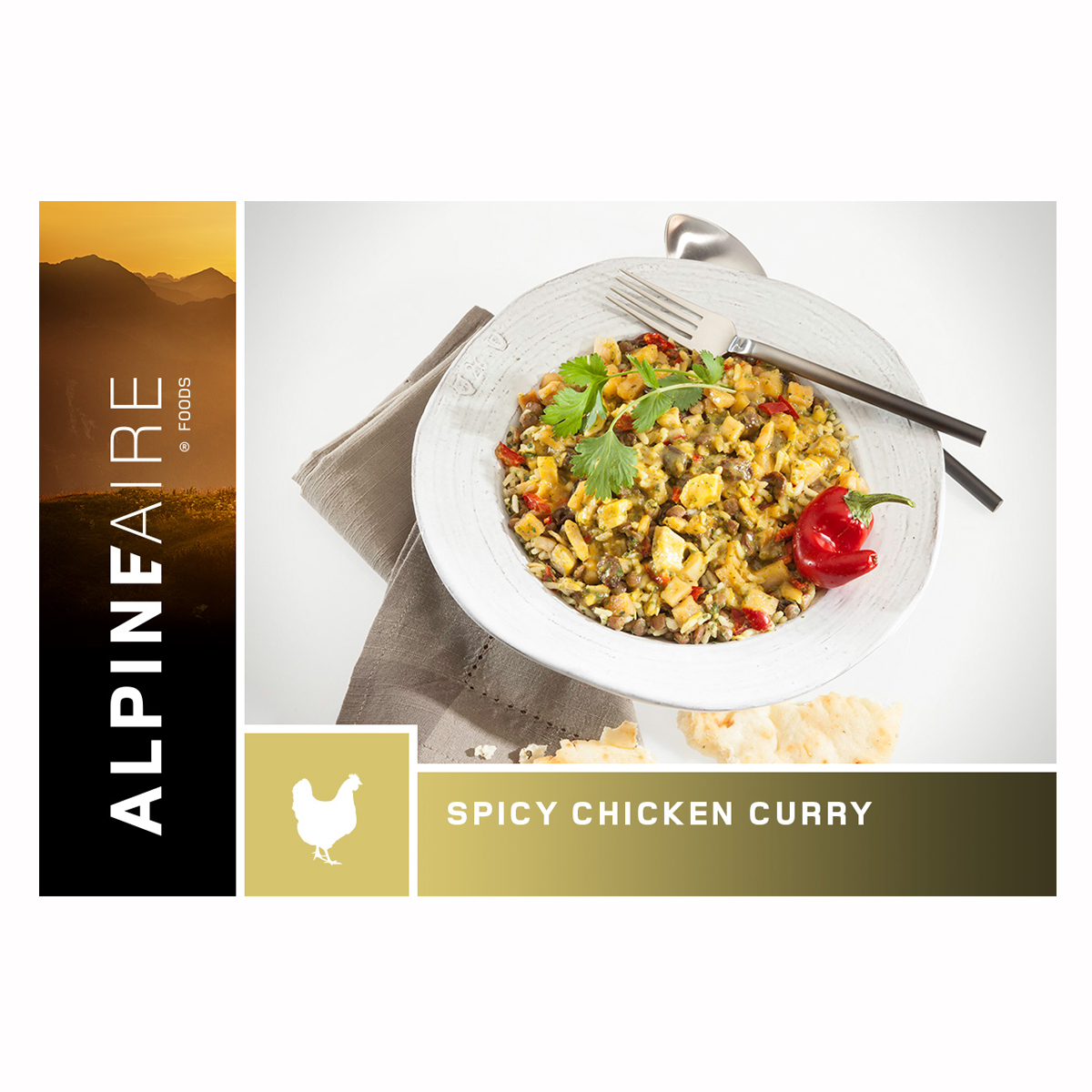 AlpineAire Foods - Poulet épicé au cari
