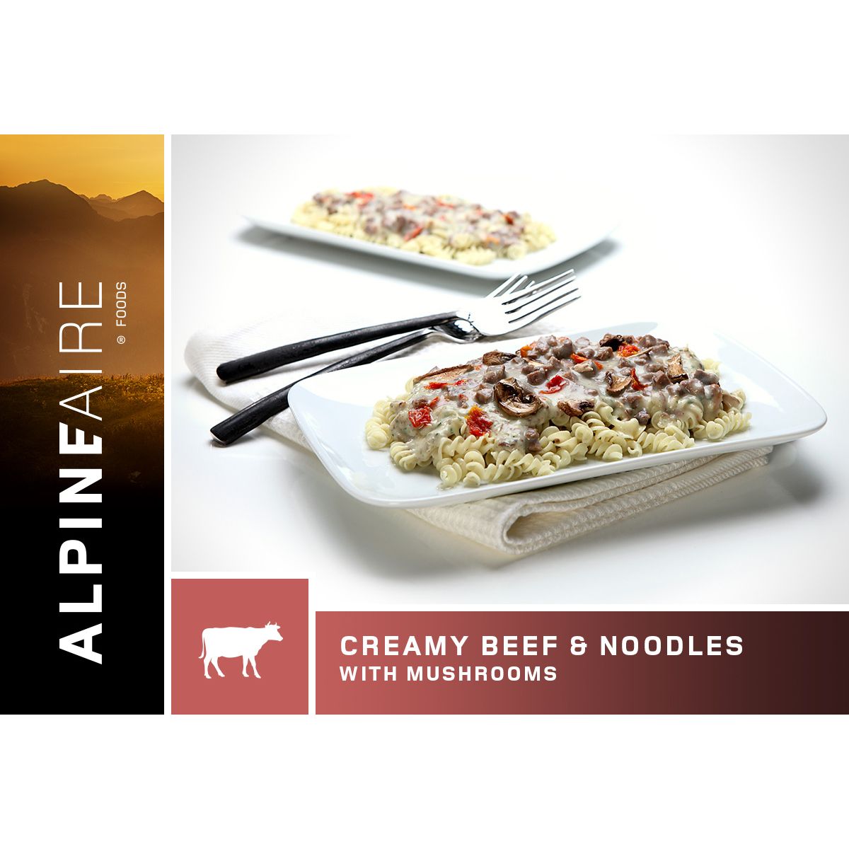 AlpineAire Foods - Creamy Beef and Noodles with Mushrooms