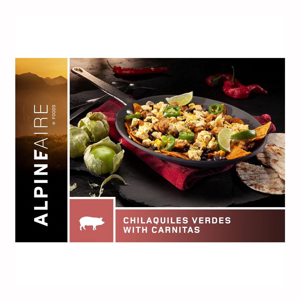 AlpineAire Foods - Chilaquiles Verdes avec Carnitas