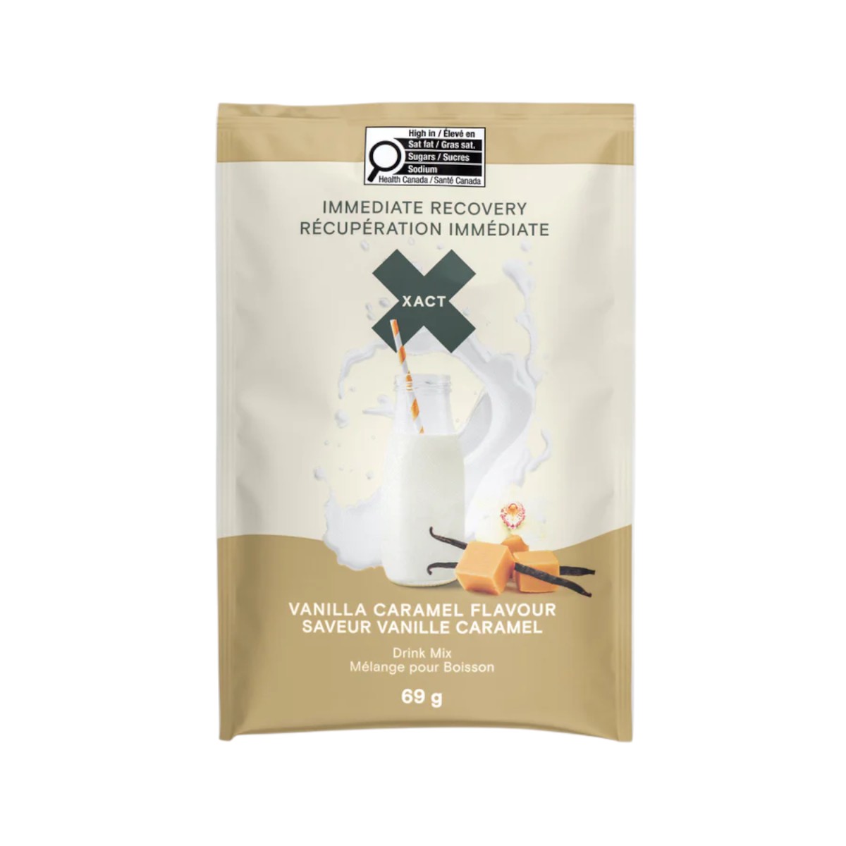 Xact Nutrition - Immediate Recovery Electrolytes - Vanilla-Caramel