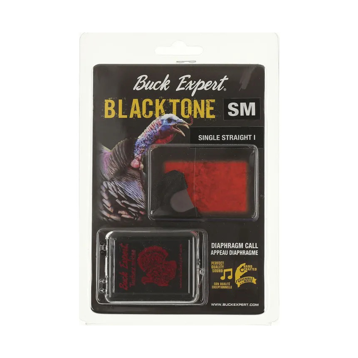 Buck Expert - Appeau diaphragme à dindon Black Tone SM