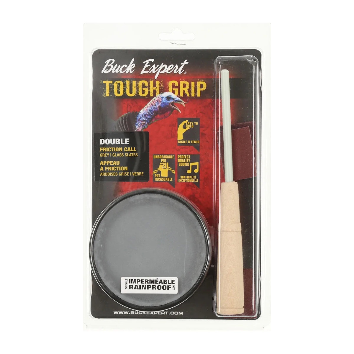 Buck Expert - Friction Tough Grip Turkey Call