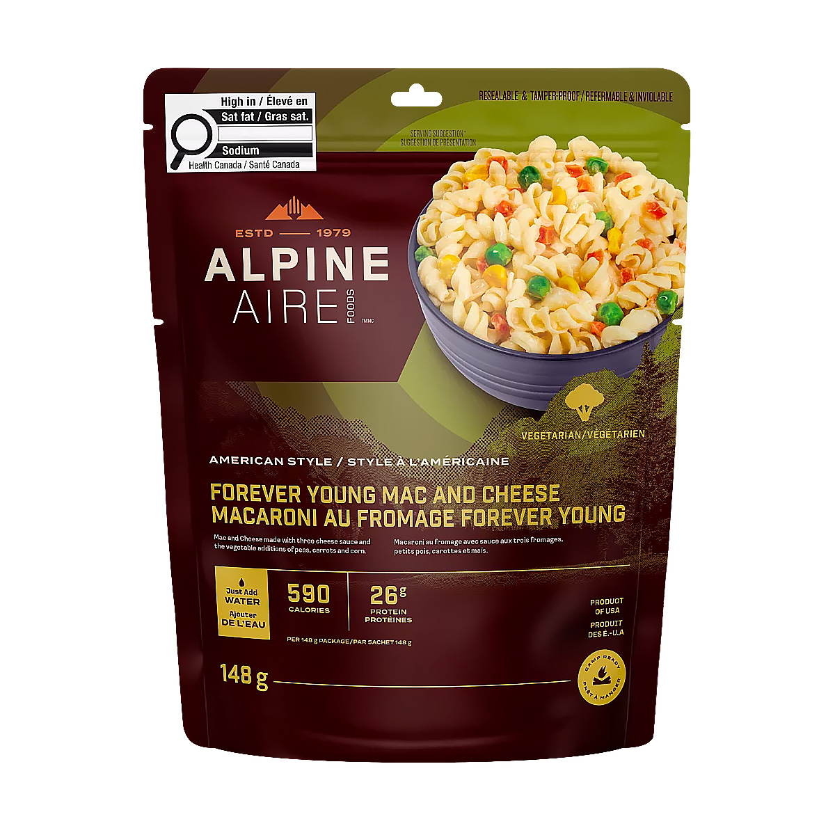 AlpineAire Foods - Forever Young Mac and Cheese