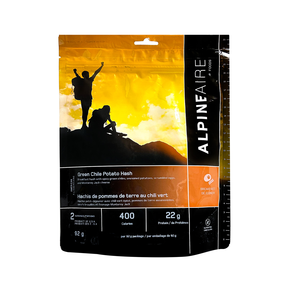 AlpineAire Foods - Hachis de pommes de terre au chili vert