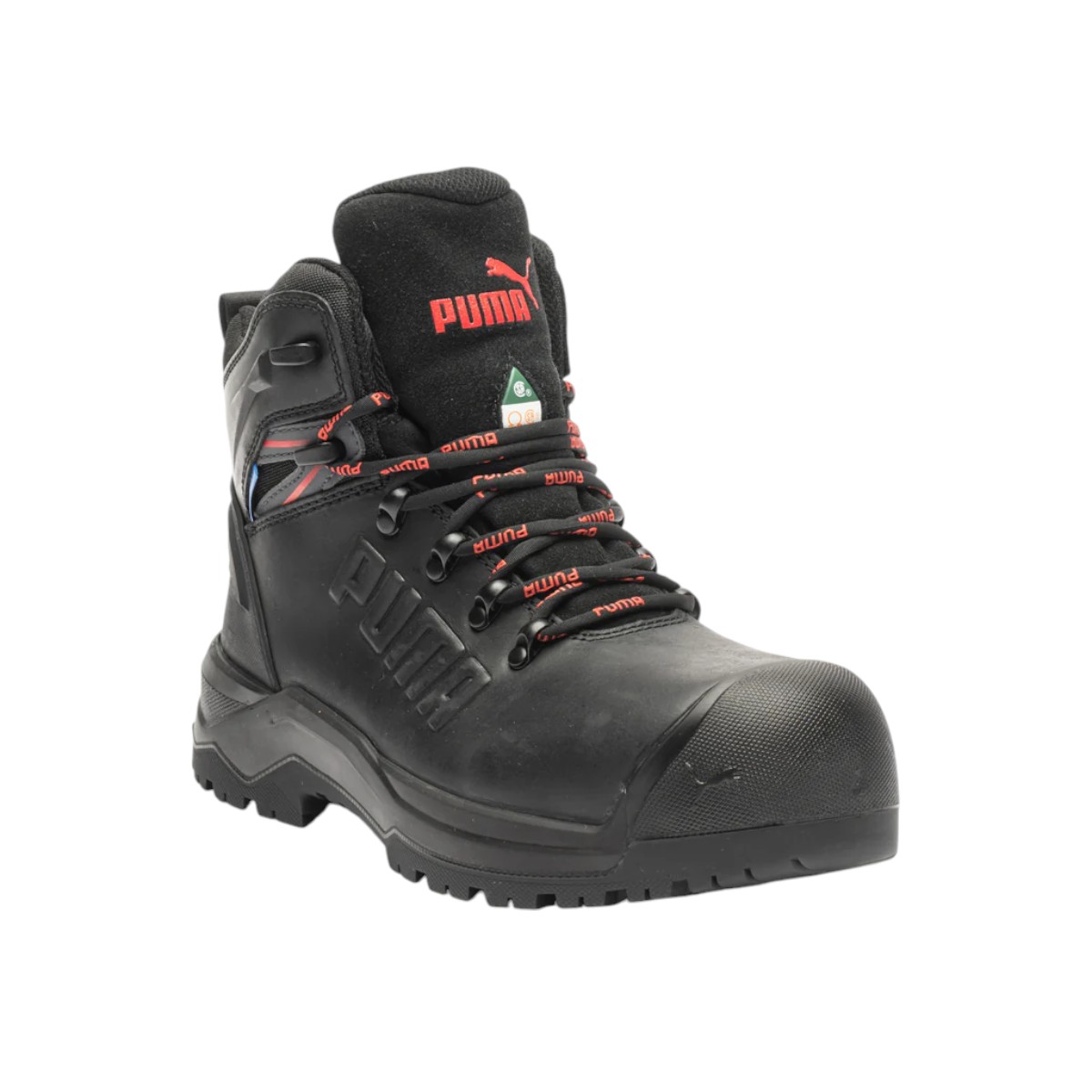 Puma - Men's Iron Black Work Boots with Composite Toecap