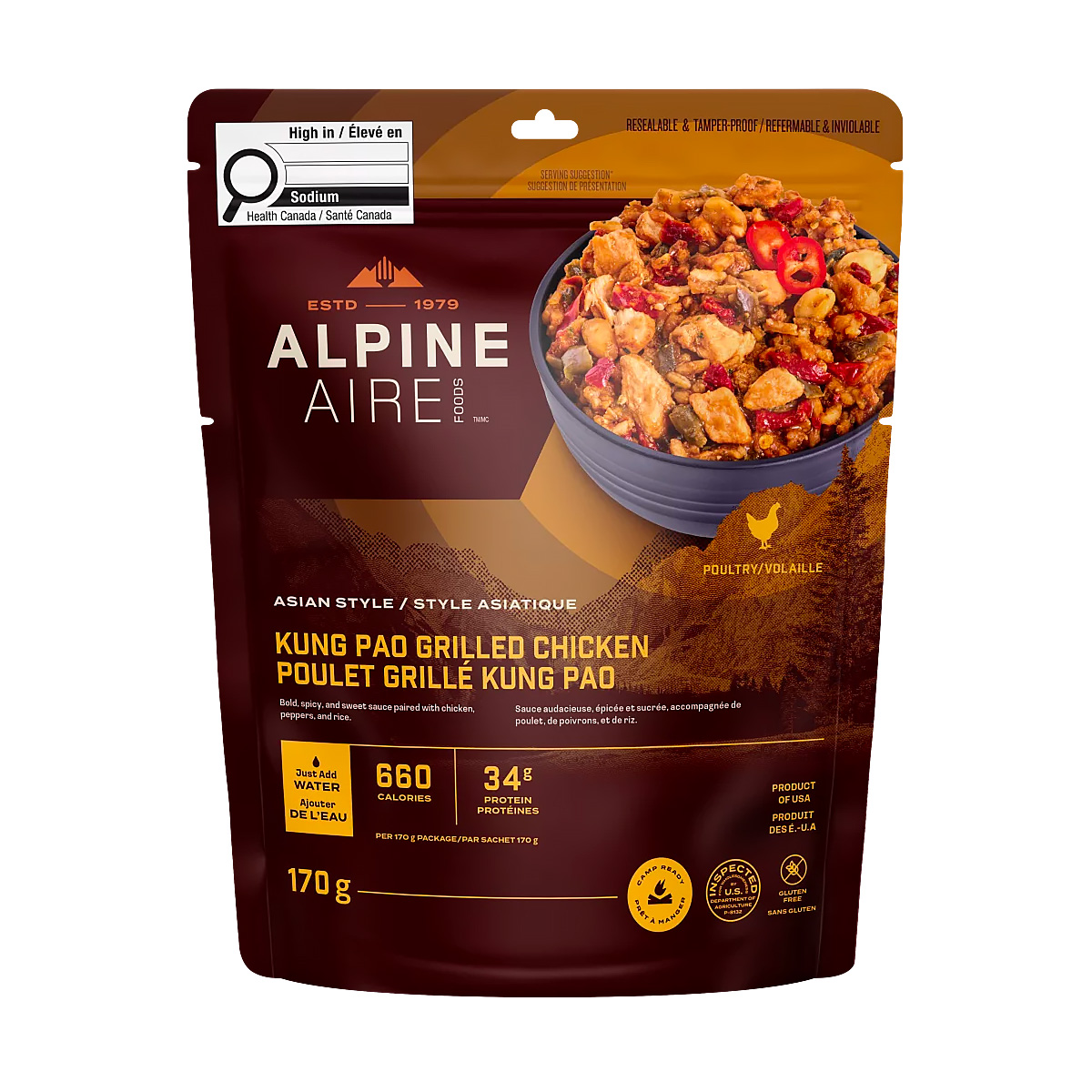 AlpineAire Foods - Kung Pao Grilled Chicken