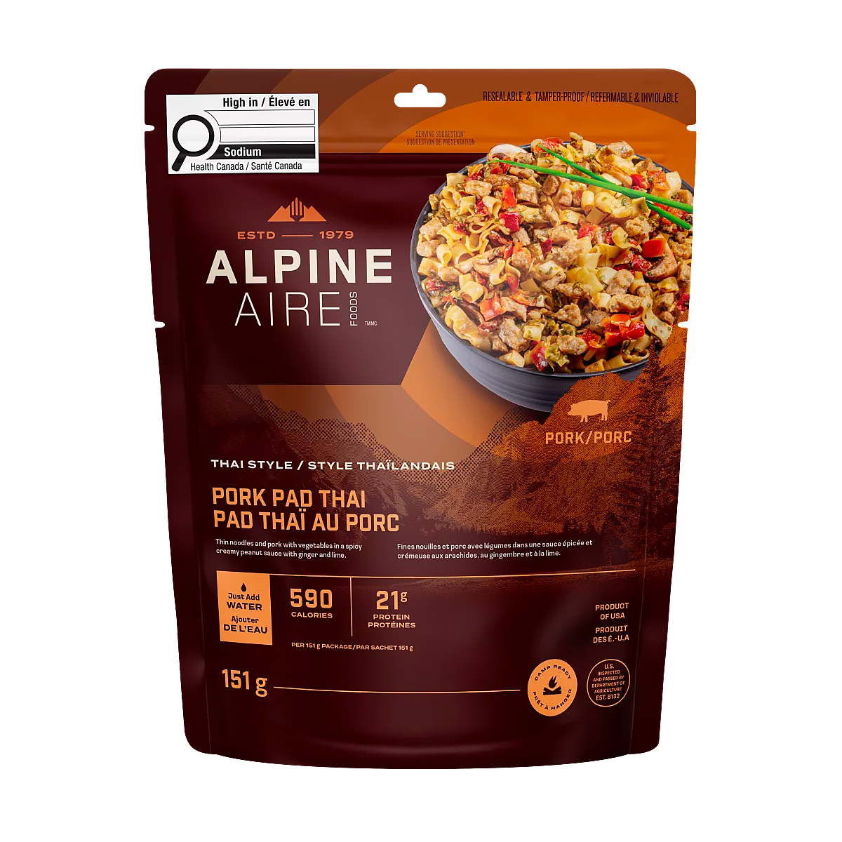 AlpineAire Foods - Pork Pad Thaï