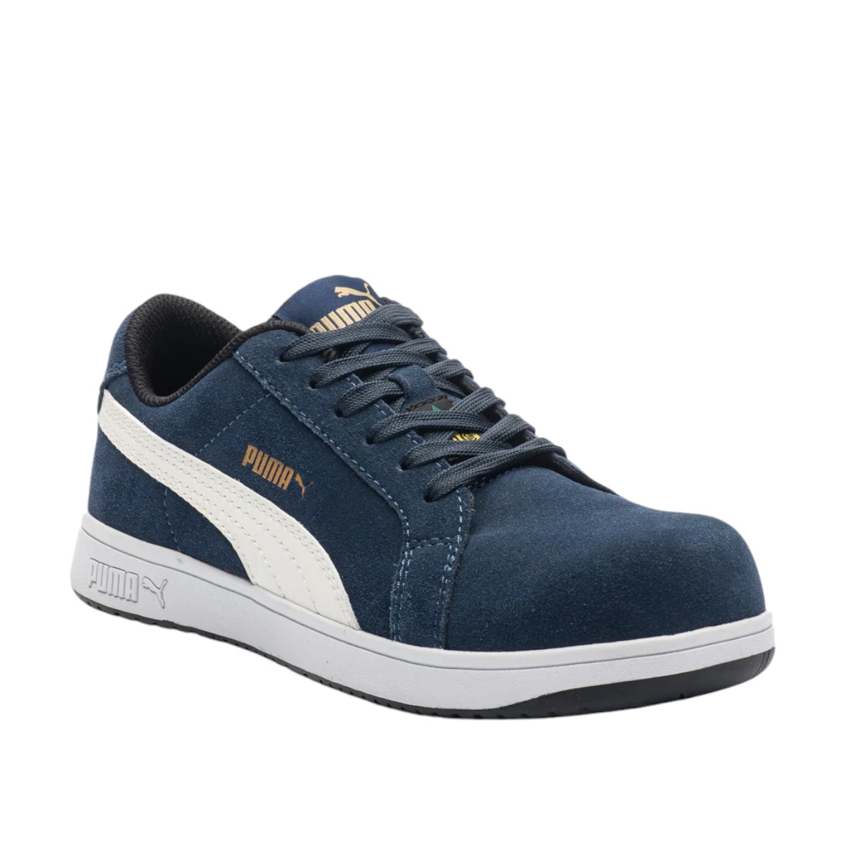 Puma - Iconic Suede Navy Low Composite Toe Safety Shoes