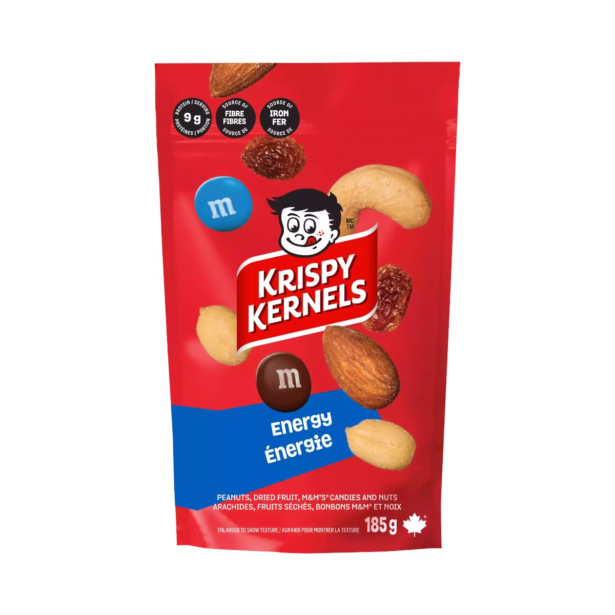Krispy Kernels - Energy Mix - 185 g