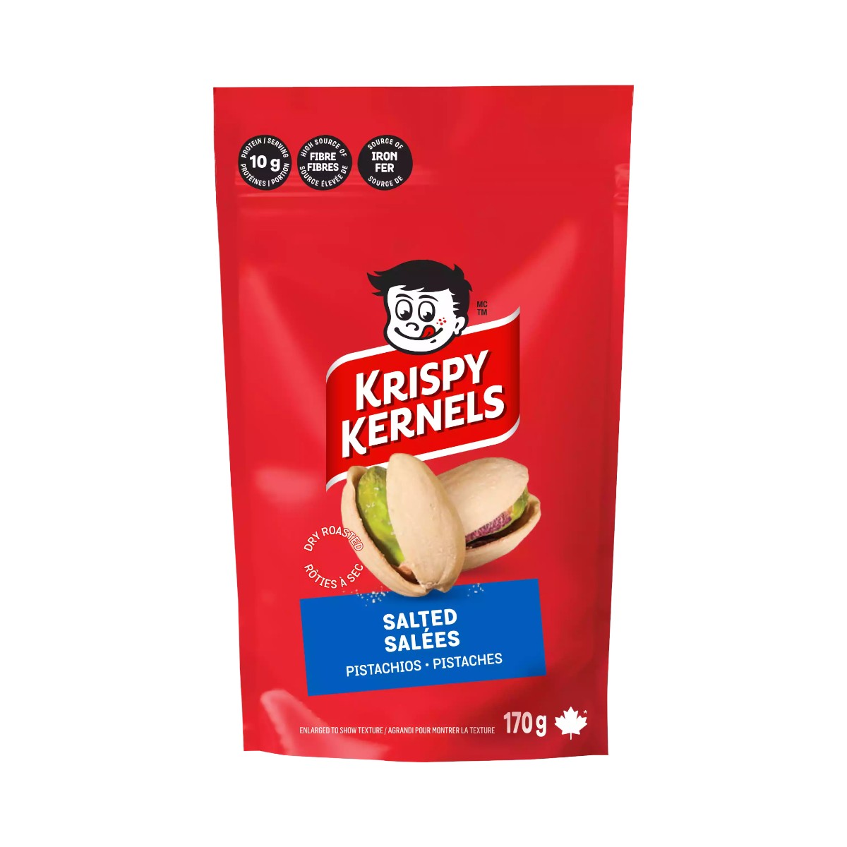 Krispy Kernels - Pistaches salés 170 g