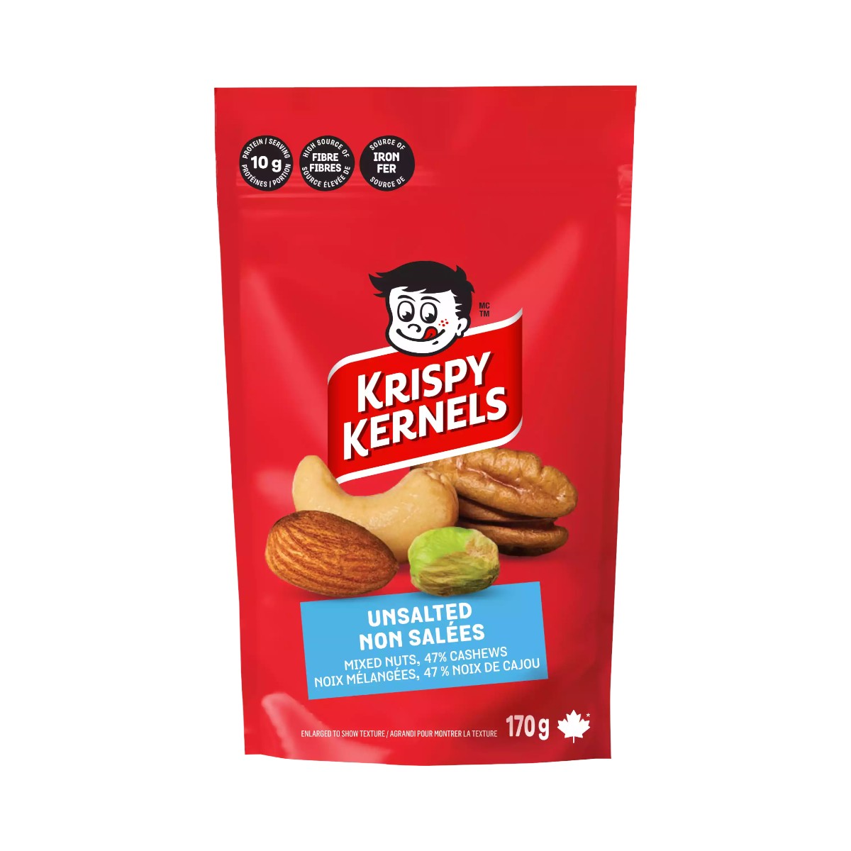 Krispy Kernels - Mixed Nuts Unsalted 170 g