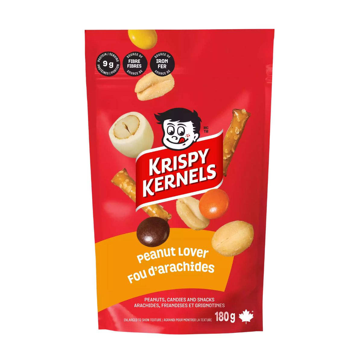 Krispy Kernels - Peanut Crazy Mix - 180 g