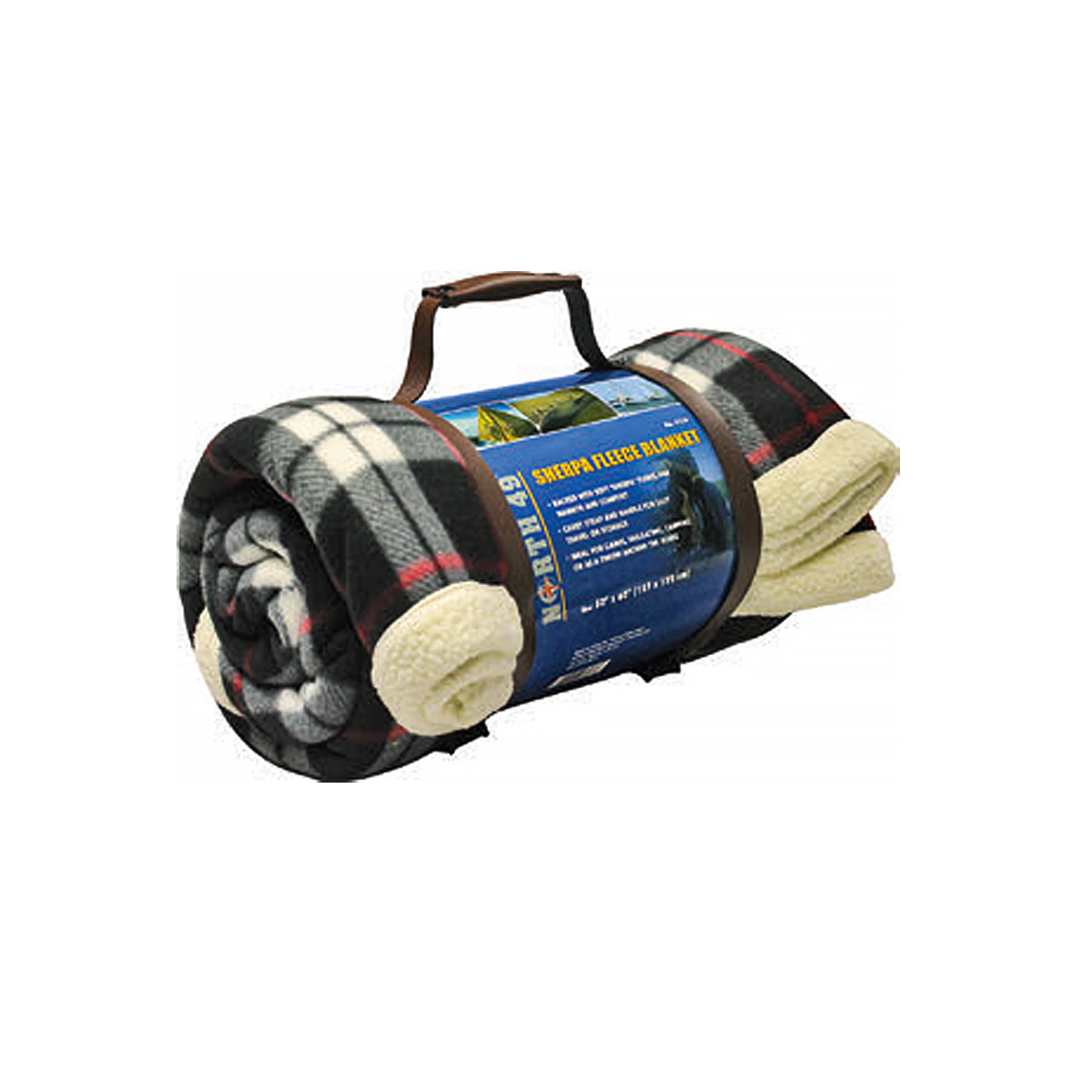 North 49 - Sherpa Fleece Blanket