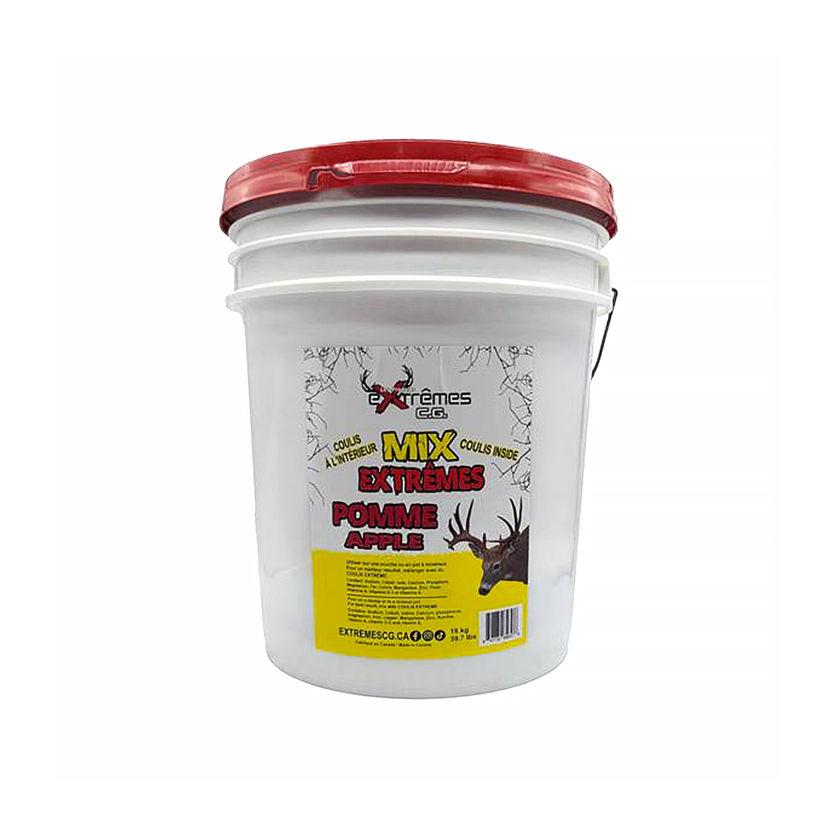 Extrêmes C.G. - Extrême Mix 18 kg with an Apple flavor