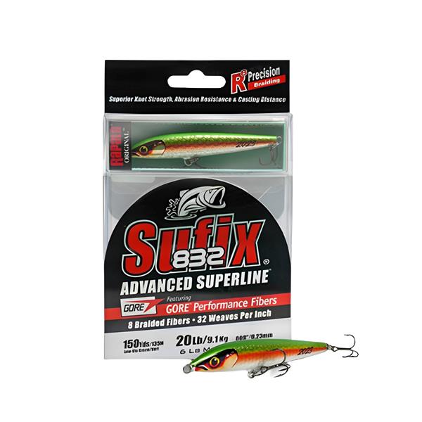 Sufix 832 Advanced Braid Superline with Rapala Limited Edition