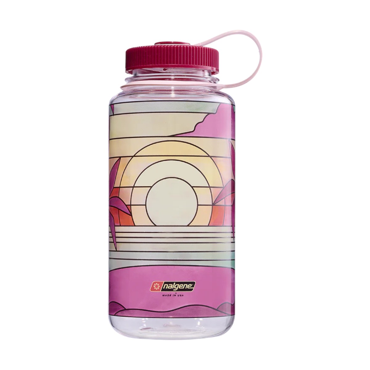 Nalgene - Bouteilles en verre teinté à large ouverture