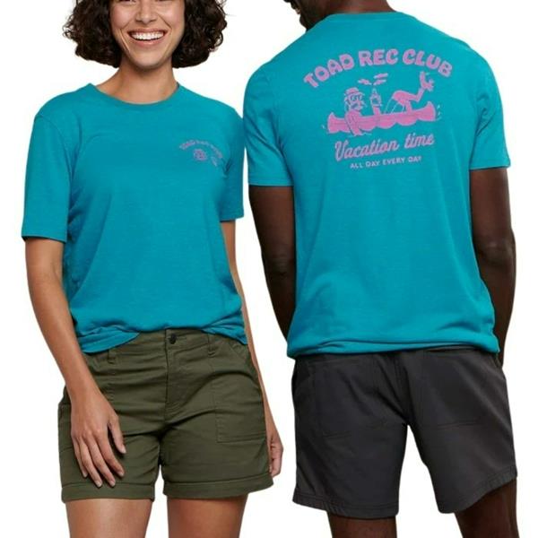 Toad and Co. - T-shirt unisexe à manches courtes Hemp Daily