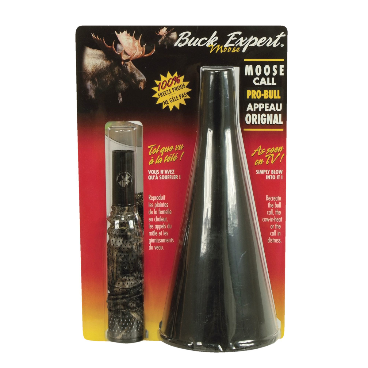 Buck Expert - Pro Bull Moose Call With CD
