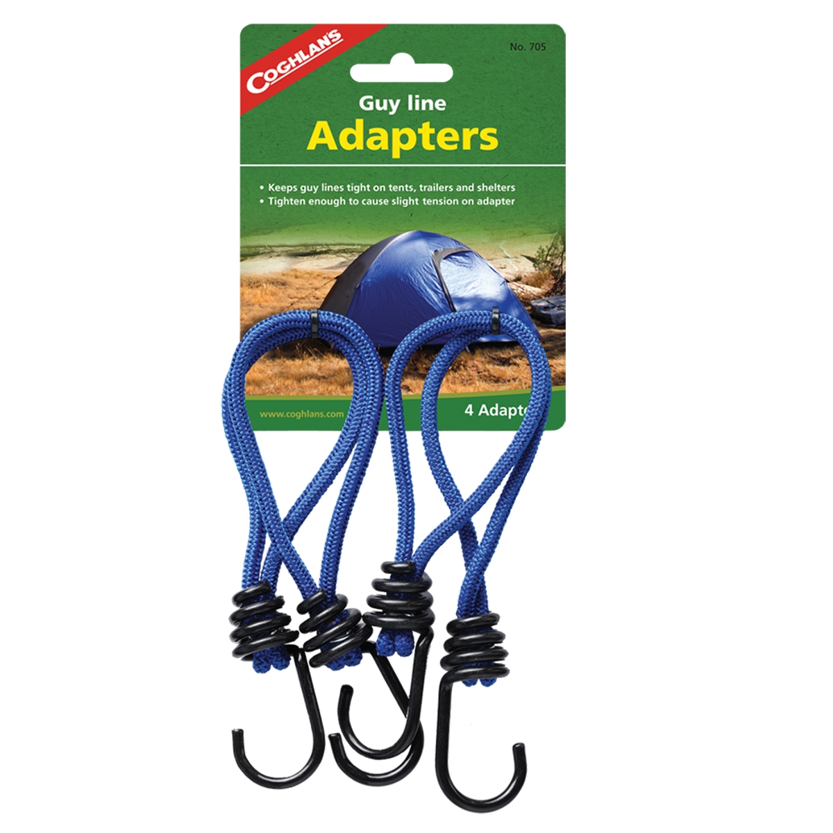 Coghlan's - Guy Line Adapters - 4 Pack
