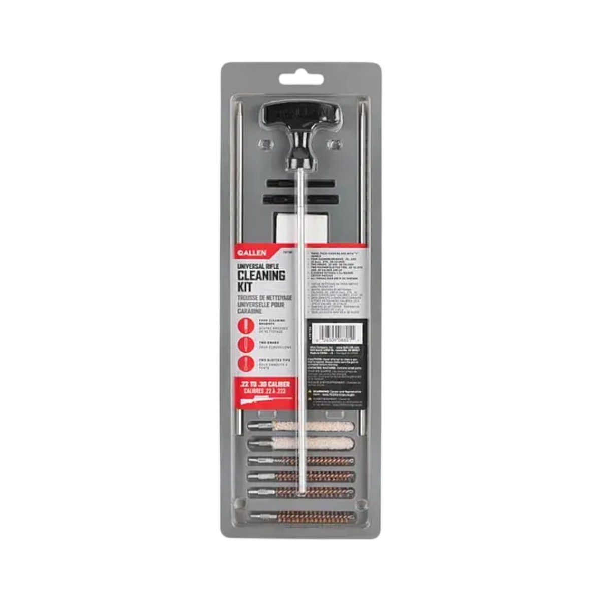 Allen - Cleaning Kit for .22 to .30 Caliber Rifles
