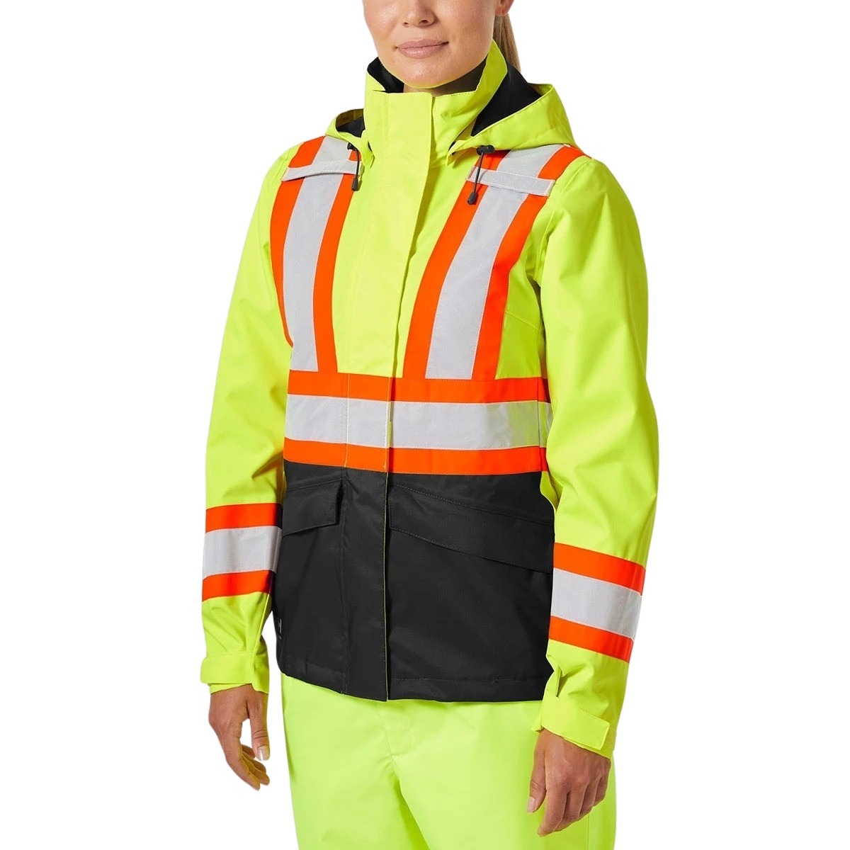 Helly Hansen Workwear - Manteau de pluie imperméable Hi Vis Alta pour femme