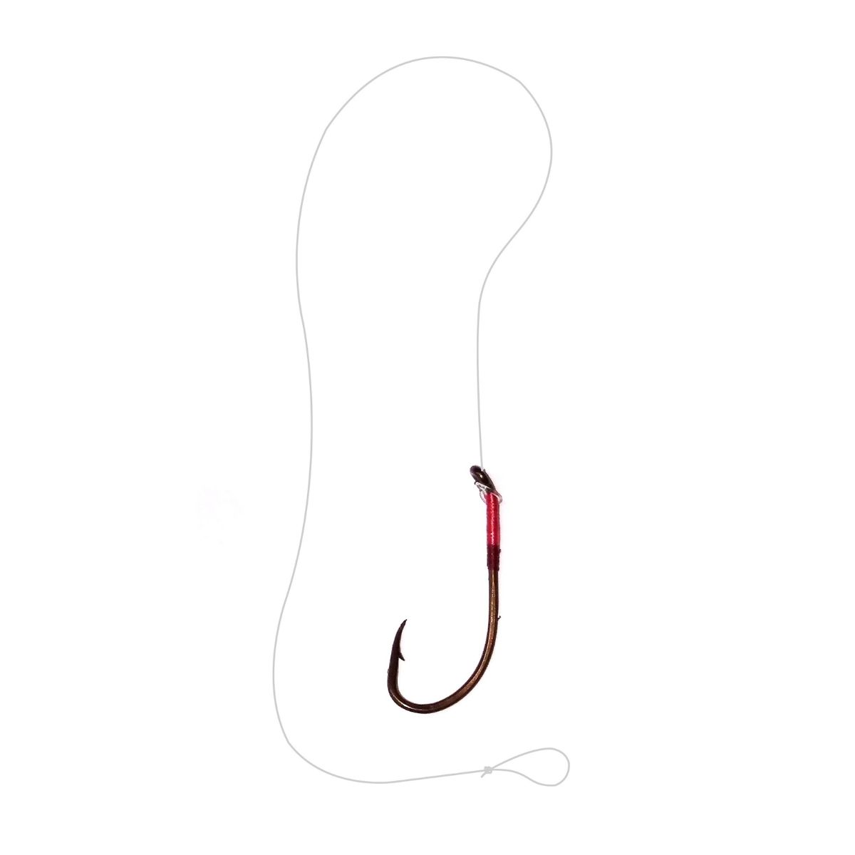 Etic - Bronze Rigged Bait Red Baitholder