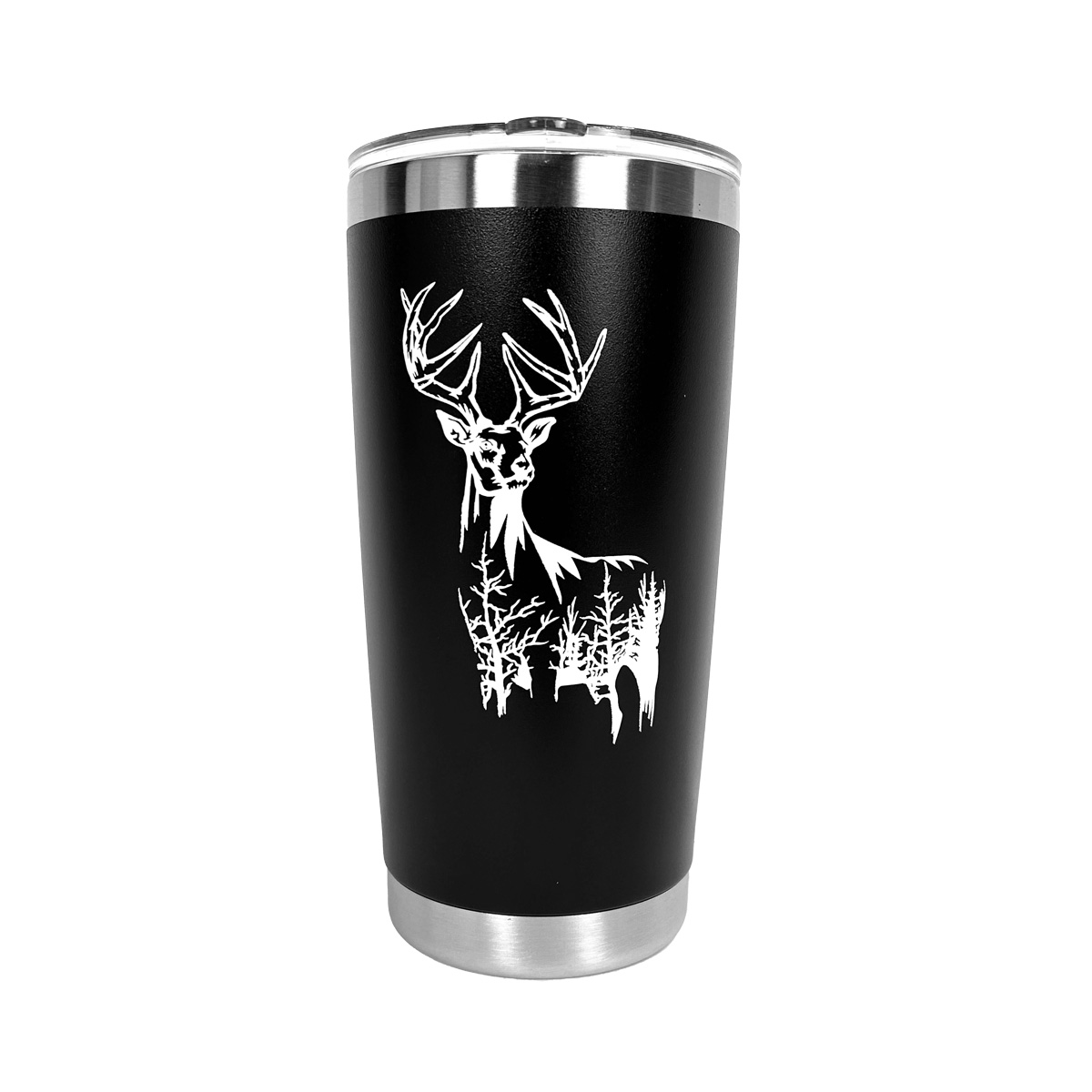 Etic - Stainless Steel Mug - Deer