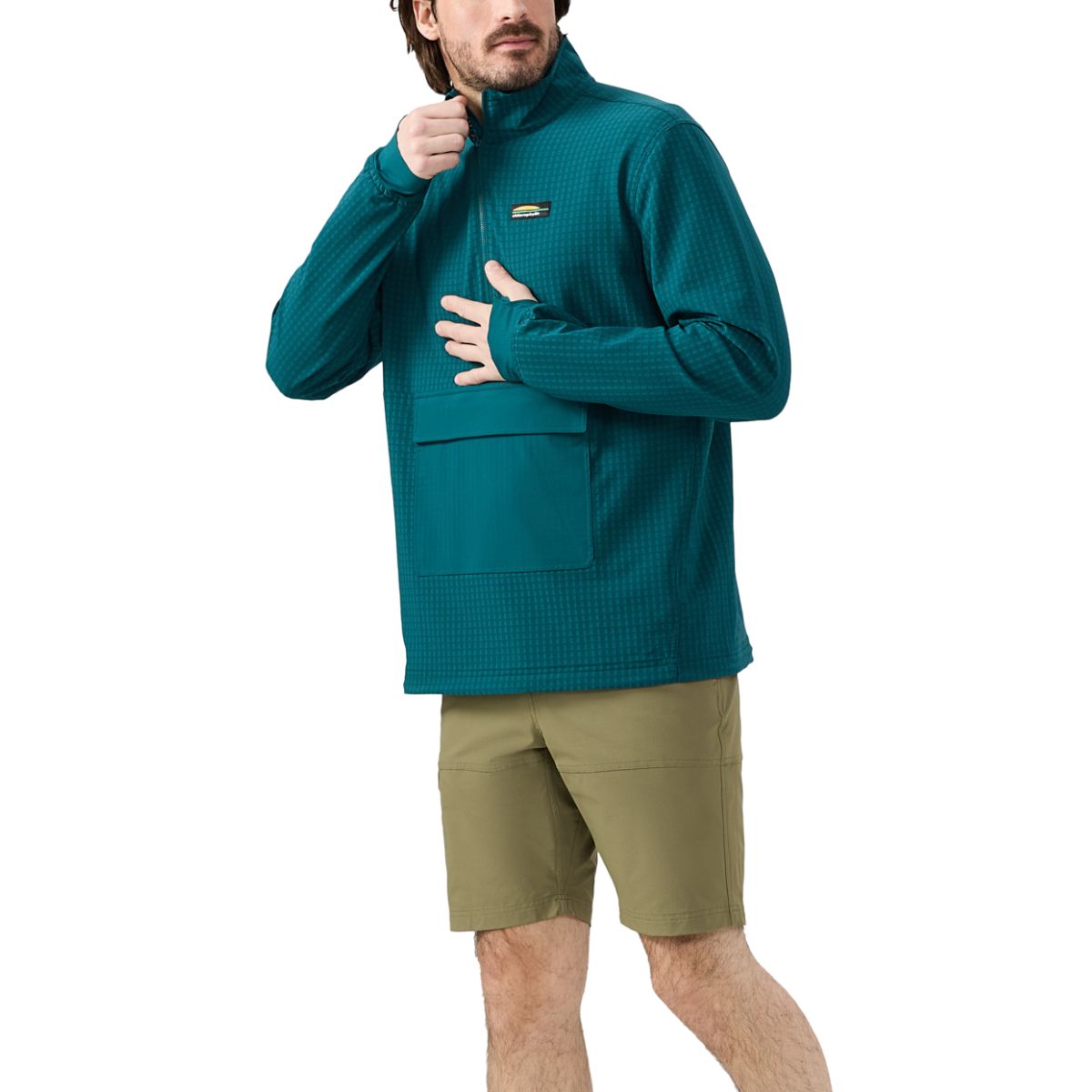 Chlorophylle - Men's Excursion Half-Zip Shirt