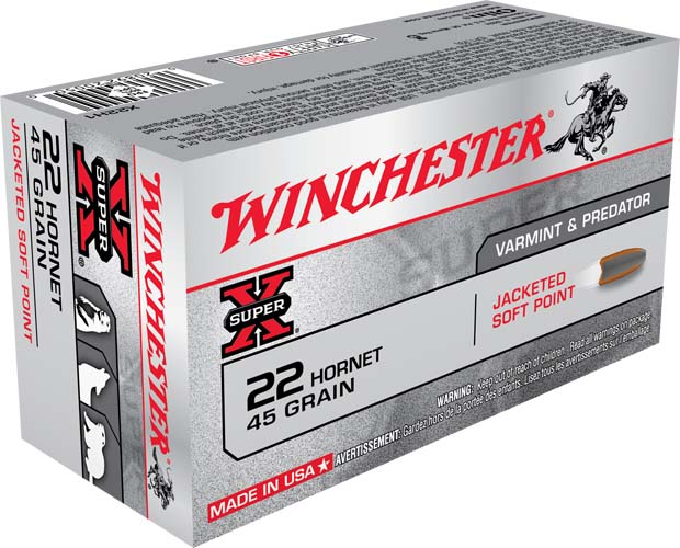 Winchester - Super X 22 HORNET 45 GR