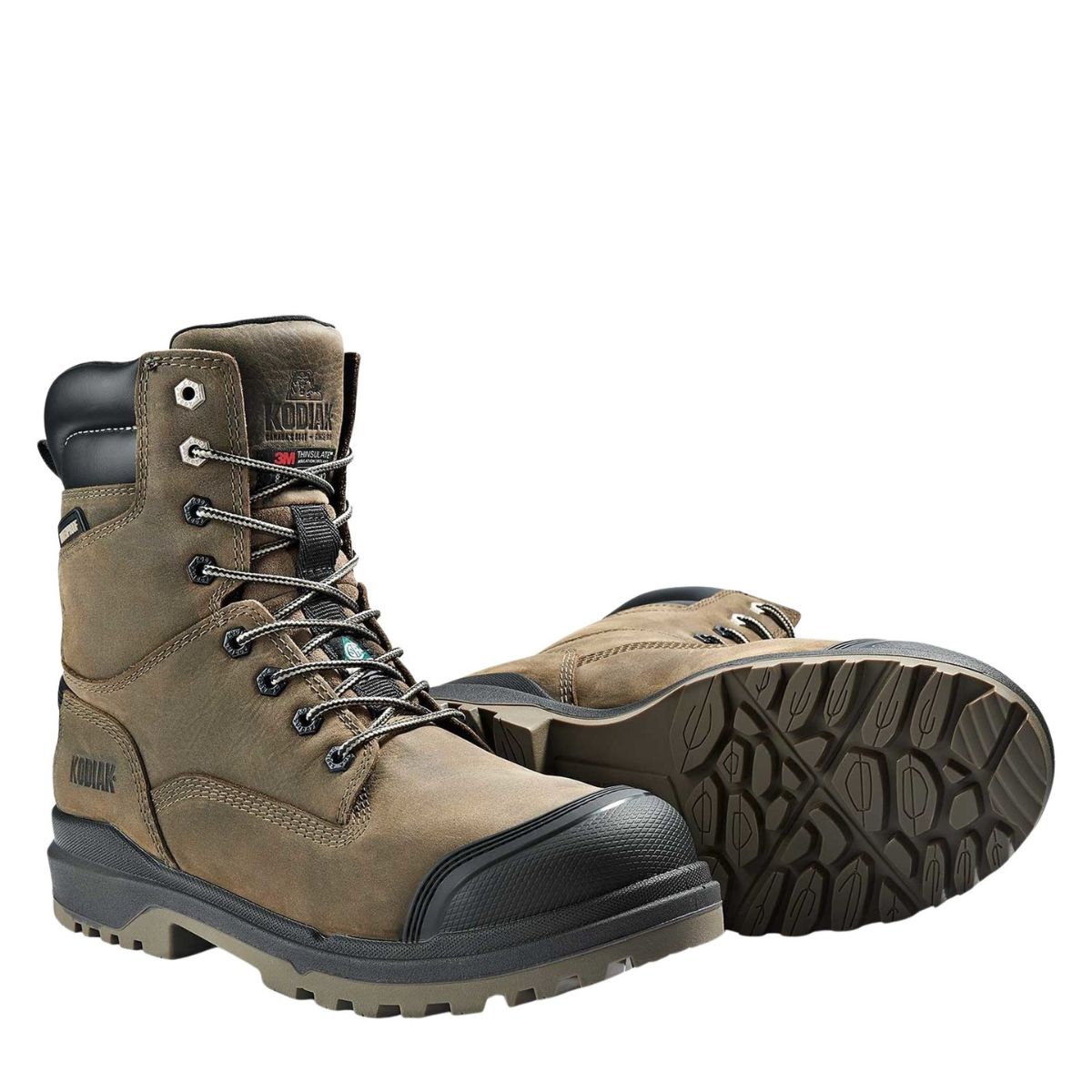 Kodiak - Men's Karluk 8" Waterproof Composite Toe Safety Work Boots