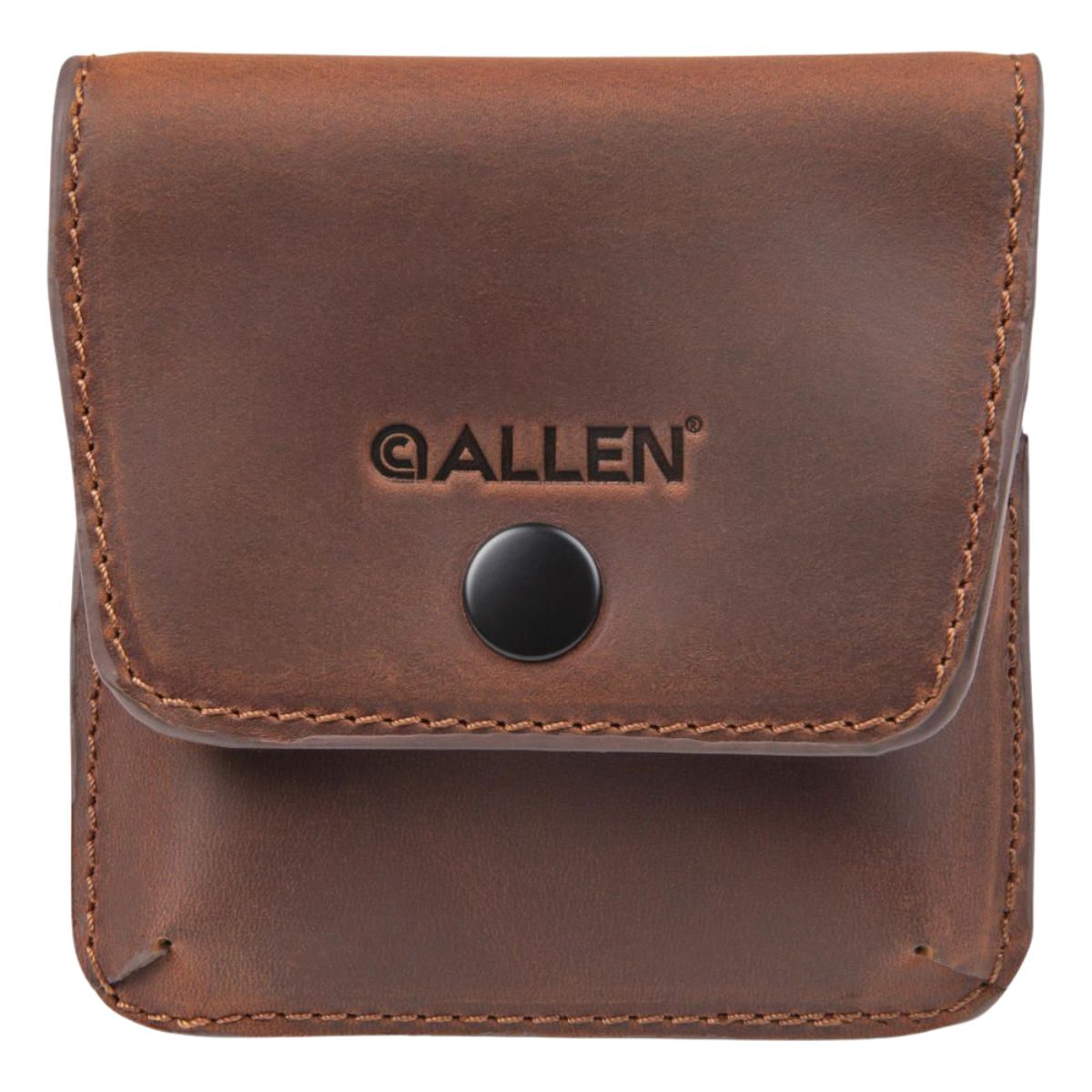 Allen - Del Norte Belt Buckle Bandolier in Brown Leather