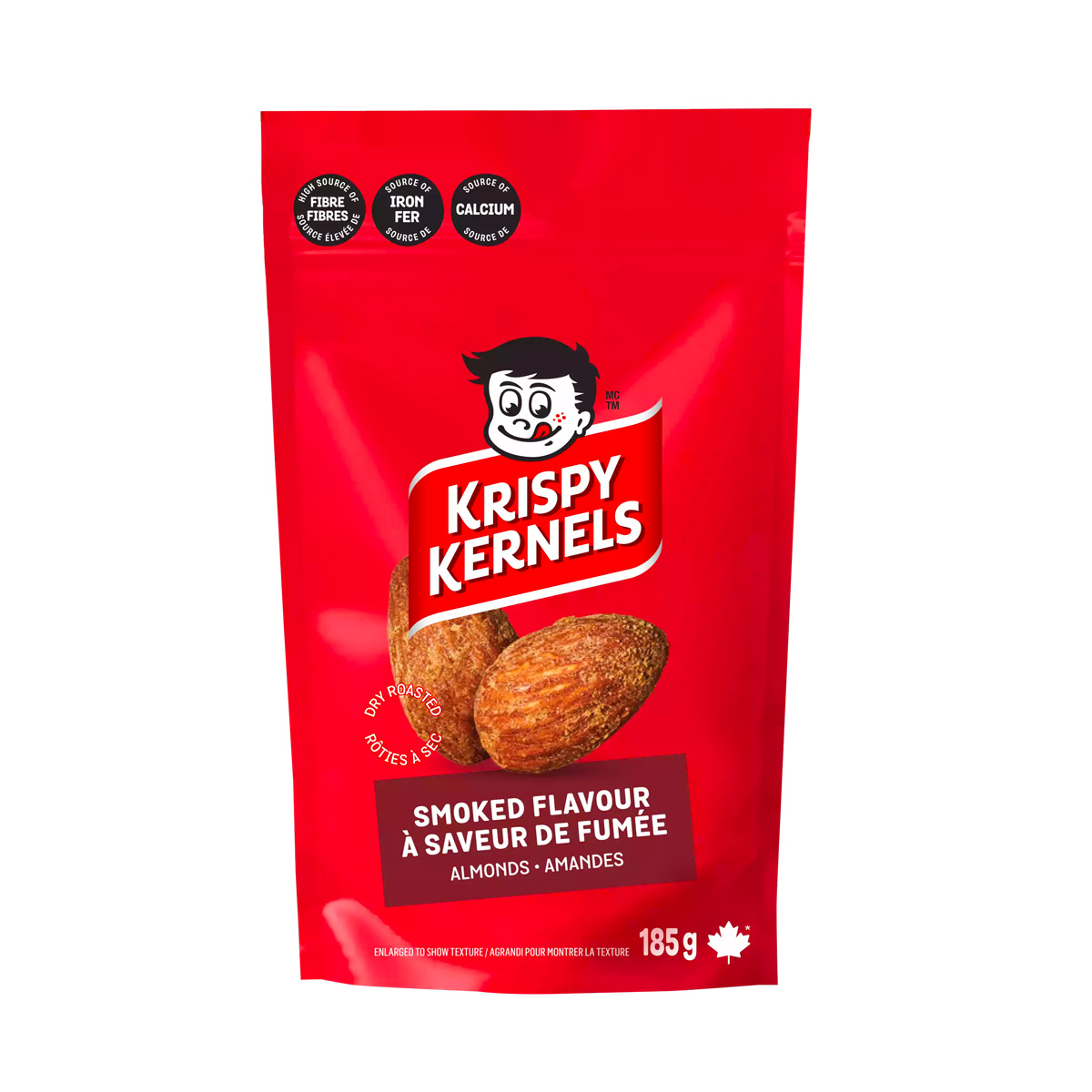 Krispy Kernels - Amandes fumées - 185 g