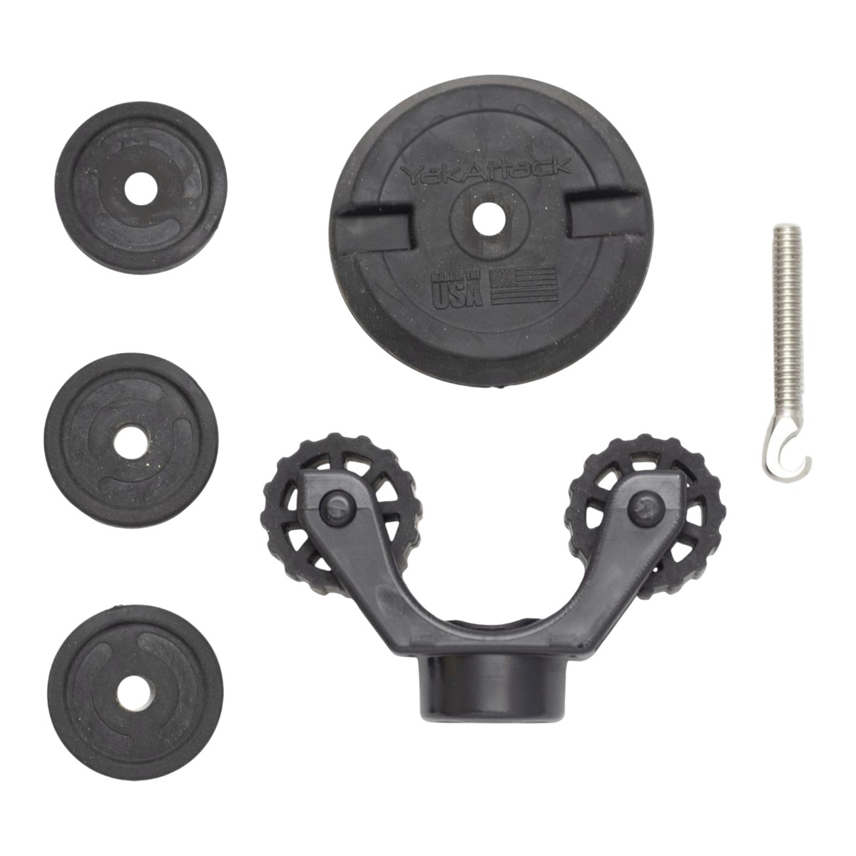 YakAttack - Paddle Holder, Leash Plug Adapter with RotoGrip