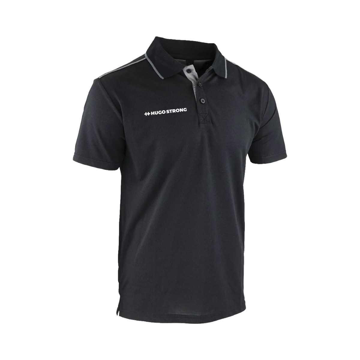 Hugo Strong  - Men's Short-Sleeve Barkhane Piqué Knit Polo