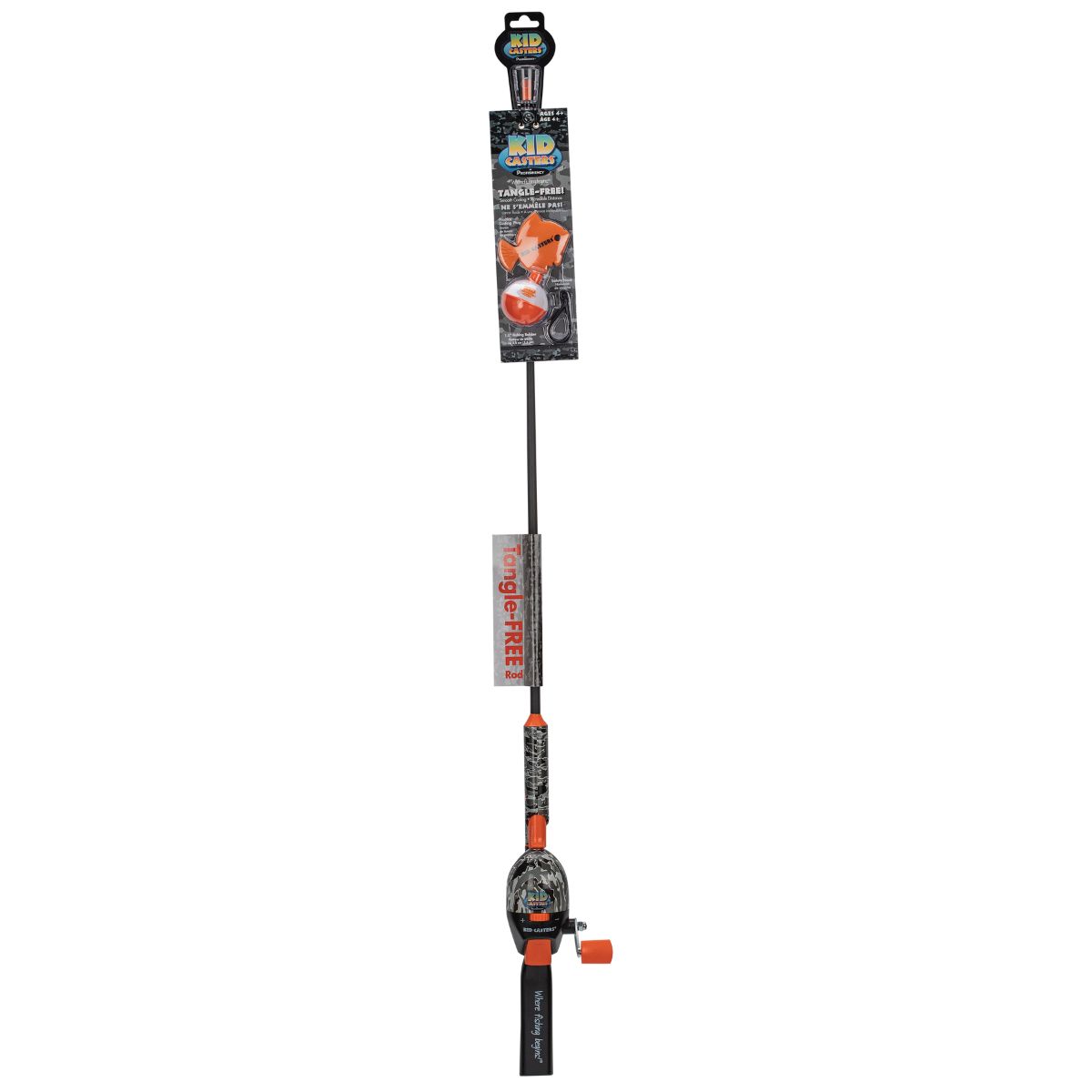 Kid Casters - Black Tangle-Free Combo