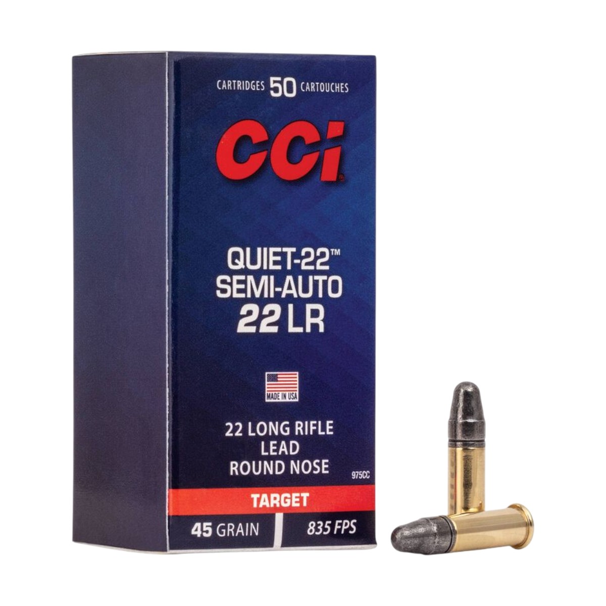 CCI Ammunition - Quiet-22 Semi-Auto 22 LR 40 GR