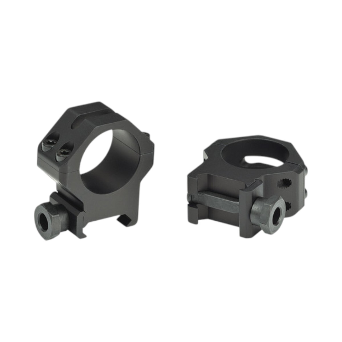 Weaver - Four-Hole Picatinny Rings 1 Inch - Extra High Matte
