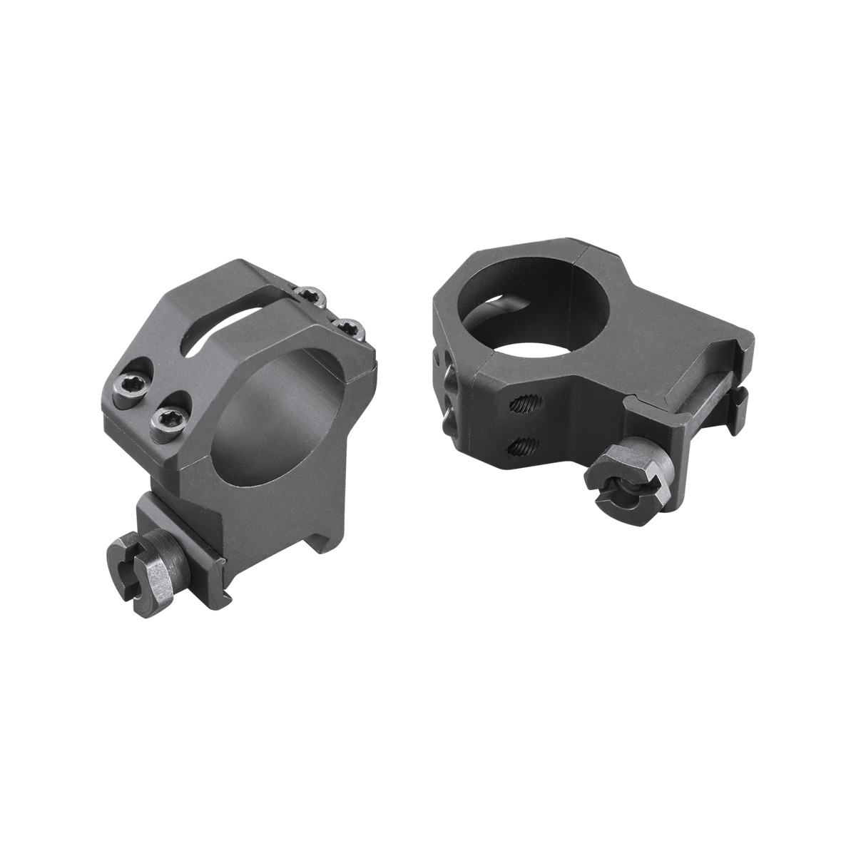 Weaver - Four-Hole Picatinny Rings 1 Inch - XX-High Matte