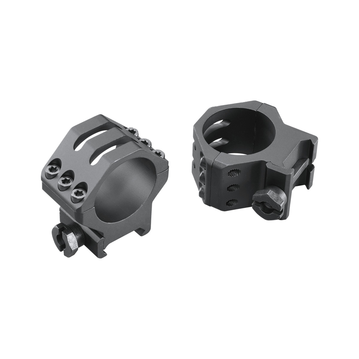 Weaver - Six Hole Picatinny Rings 30mm - Med