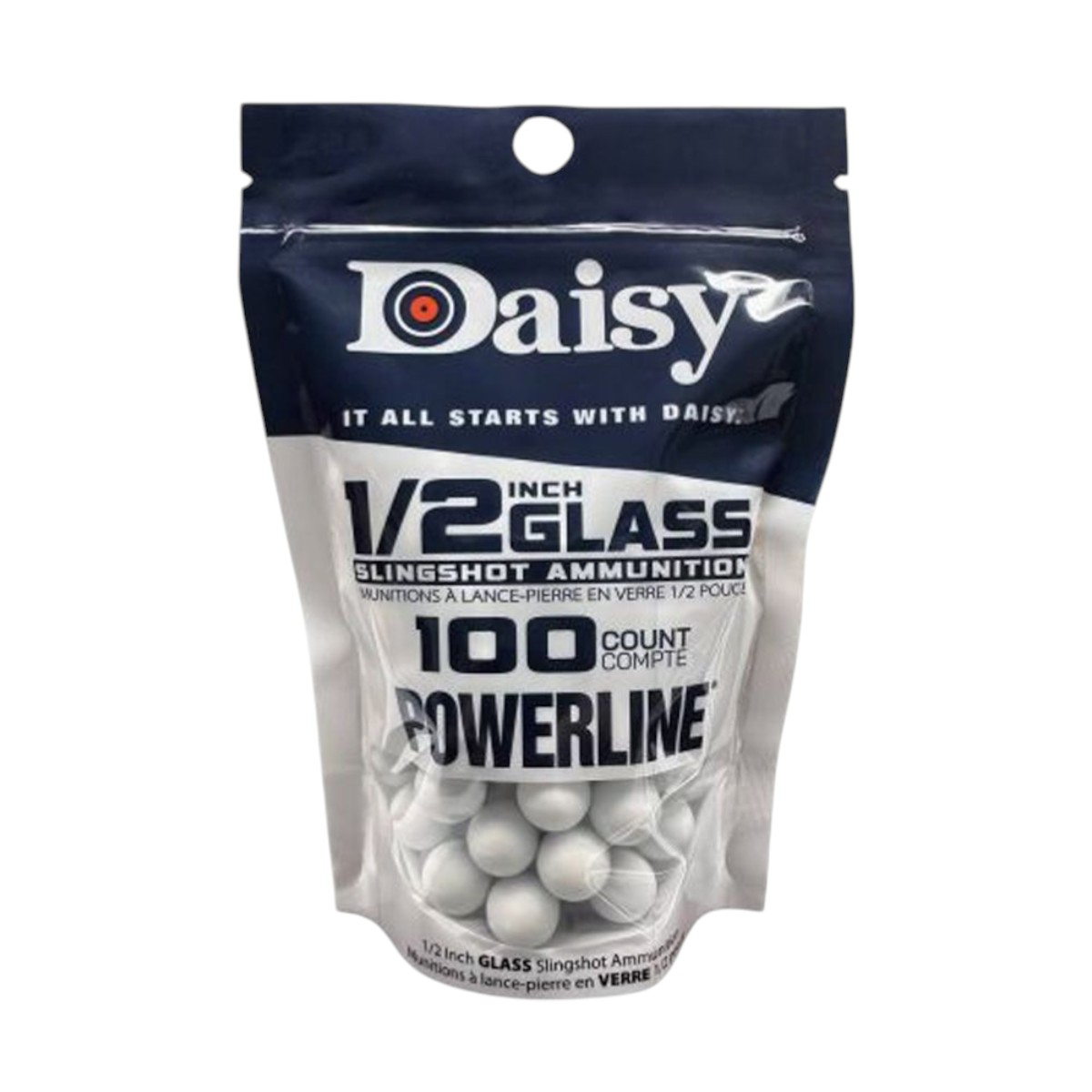 Daisy - 1/2" Glass Slingshot Ammo