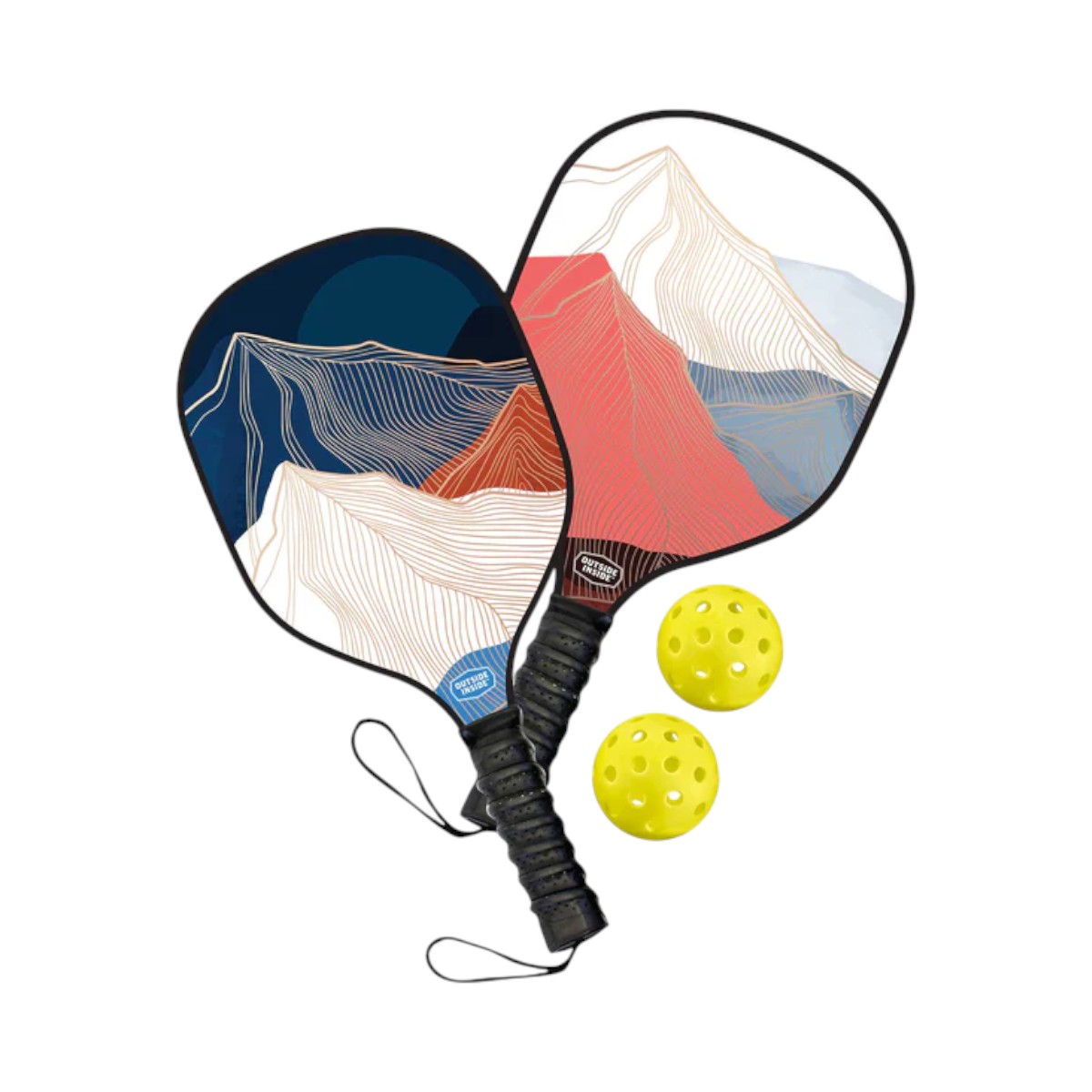 GSI - Wood Pickleball Set