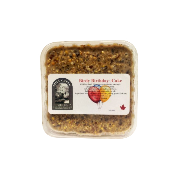 Mill Creek Seed Co - Suif pour oiseaux Birdy Birthday Cake