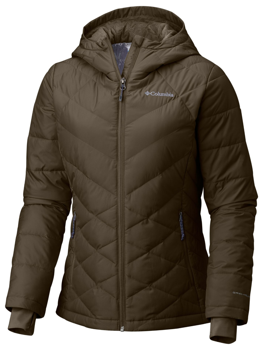 columbia heavenly hooded jacket for ladies