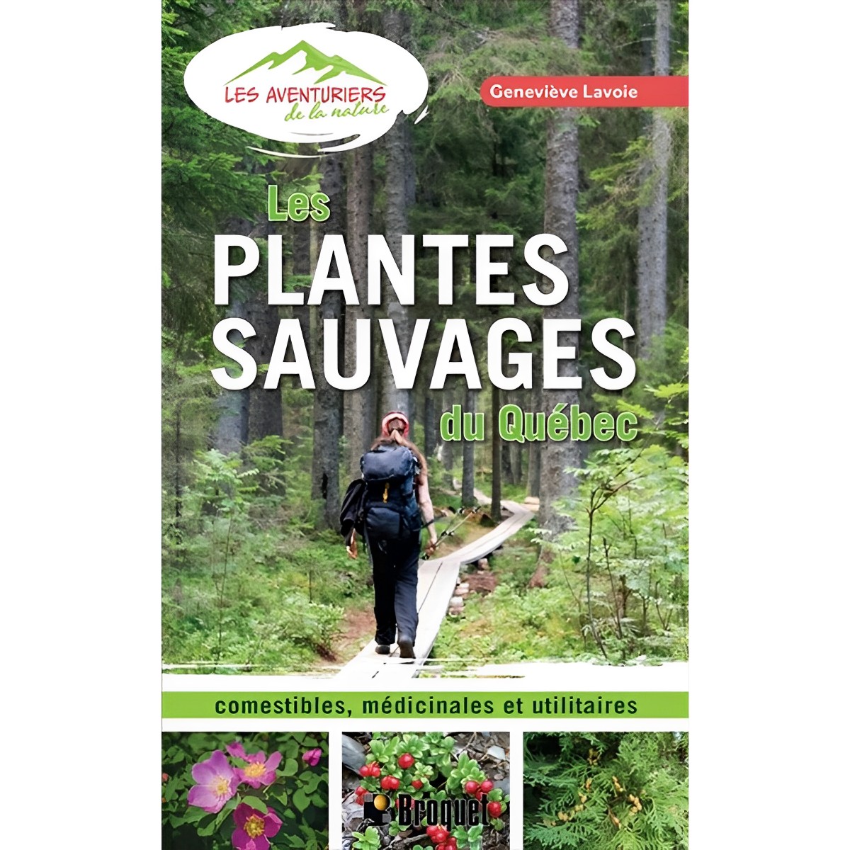 Broquet - Les plantes sauvages du Québec : Comestibles, médicinales et utilitaires