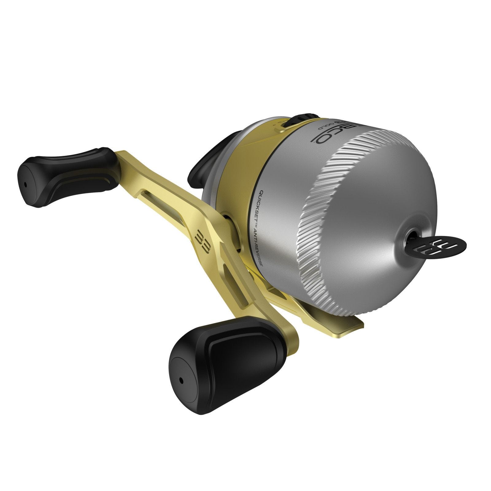 Zebco - 33 Gold Spincast Closed-Face Reel
