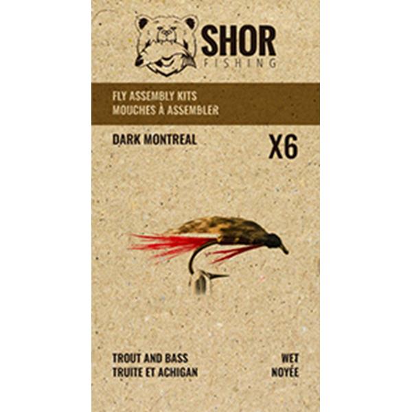 Shor Dark Montreal Fly Kit - SHOR Fishing